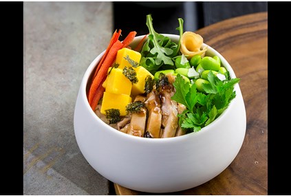 Poké Bowl Med Grillad Kyckling