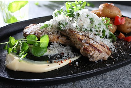 Kotlett Med Rucola & Parmesan