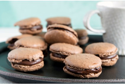 Franska Chokladmacarons