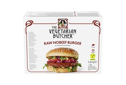 Raw NoBeef Burger, vegoburgare