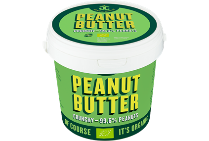 Jordnötssmör Crunchy EKO/KRAV 1000g