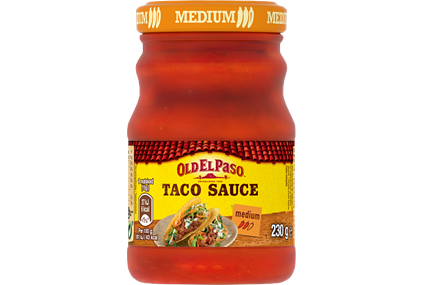 Medium Taco Sås 12x230g