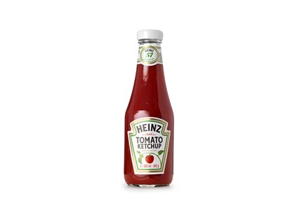 Tomatketchup Glasflaska