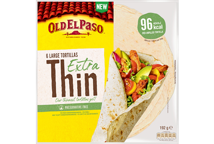 Old El Paso Tortilla Extra Thin 192g