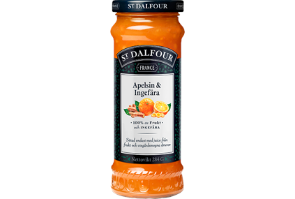 St. Dalfour Apelsin & Ingefära 284g