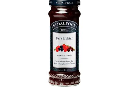 St. Dalfour Fyra Frukter 284g
