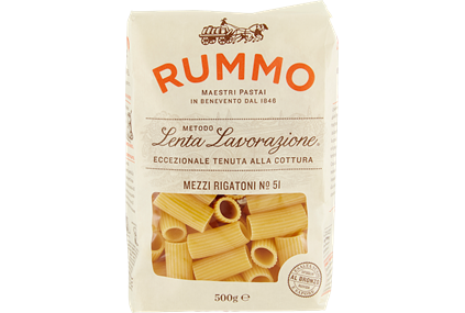 Rummo Mezzi Rigatoni 500g No.51 16x500