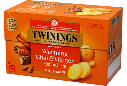 Twinings Ginger Chai Herbal 20påsar