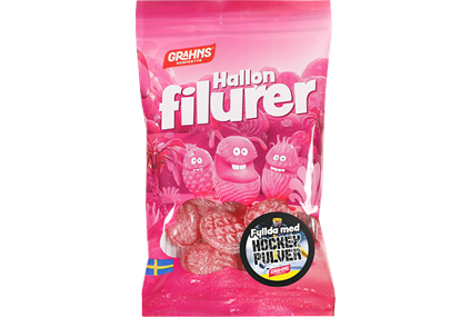 Hallonfilurer 20x70g