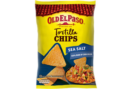 Tortilla Chips Seasalt 10x185g