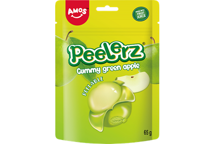 Amos Peelerz Green Apple 12x65g