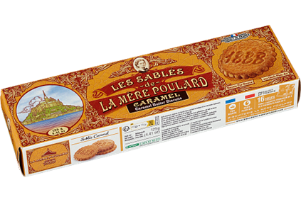 La Mère Poulard Sablés Caramel 125g