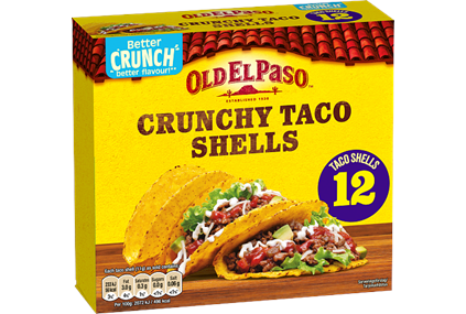 OEP Taco Shells 12-p 18x135g