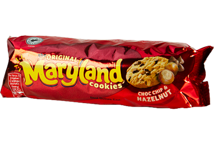 Maryland Choc Chip Hazelnut Cookies 136g