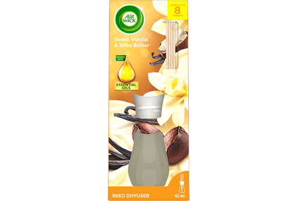 Air Wick Reed Diffusor Sweet Vanilla & Shea Butter 42ml