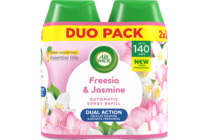 Air Wick Freshmatic Auto Spray Duo Refill Freesia & Jasmin 500ml