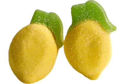 Konfekta Skumma Sura Citroner 900g