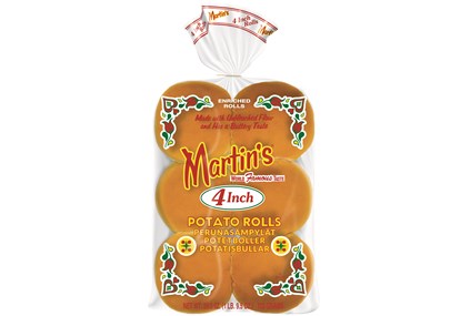 Hamburgerbröd Potato 4 tum 12-p