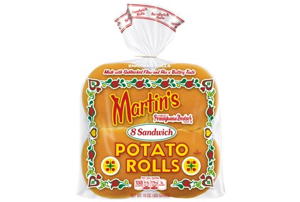 Hamburgerbröd Potato 3,5 tum 8-p