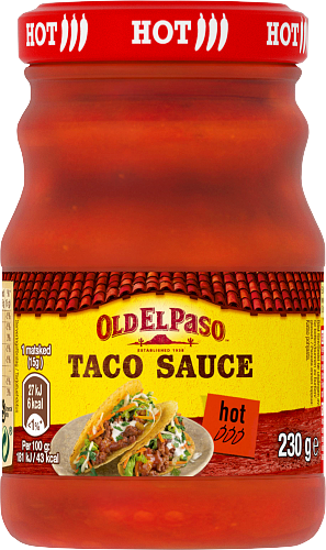 Hot Taco Sauce 12x230g