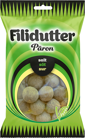 Konfekta Filidutter Päron 65g