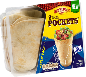 Tortilla pockets 223g