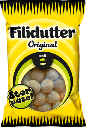Konfekta Filidutter Original Storpåse 140g