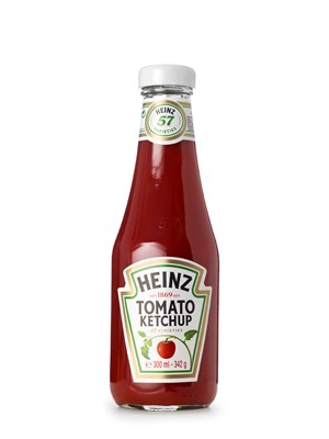 Tomatketchup Glasflaska