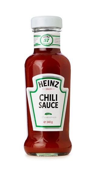 Chili Sauce Glasflaska
