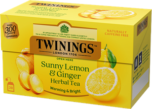 Twinings Lemon & Ginger Herbal 20påsar