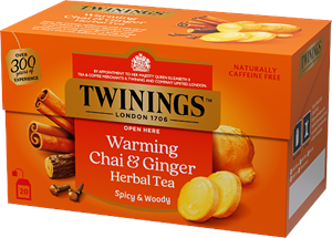 Twinings Ginger Chai Herbal 20påsar