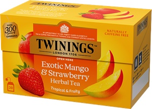 Twinings Strawberry & Mango Herbal 20påsar