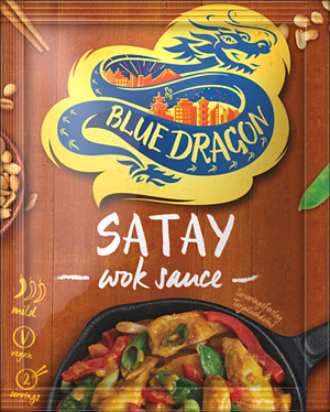 Blue Dragon Woksås Satay 120g