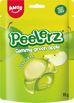 Amos Peelerz Green Apple 65g