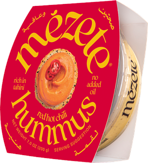 Mezete Hummus Red Hot Chili 200g