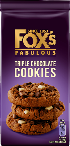 Fox Triple Choc Chunk 180g
