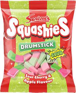 Squashies Sour Cherry & Apple 12x140g