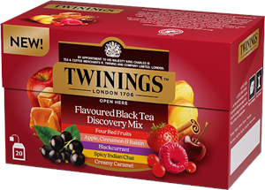 Twinings Flavoured Black Tea Mix 20-p