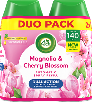Air Wick Freshmatic Auto Spray Duo Refill Magnolia & Cherry Bloom