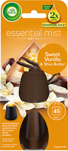 Air Wick Ess. Mist Refill Sweet Vanilla & Shea Butter 20ml