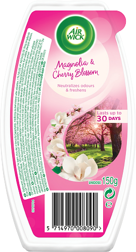 Air Wick Gelblock Magnolia & Cherry Blossom 150g