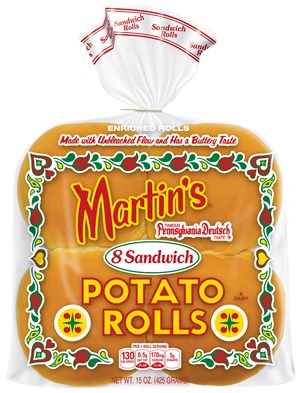 Hamburgerbröd Potato 3,5 tum 8-p